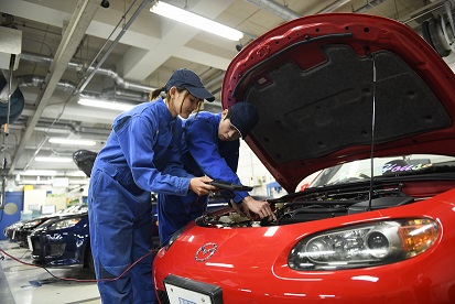 専門学校東京工科自動車大学校［世田谷校］(Tokyo Professional College of Automobile Technology (Setagaya school)) Features of school 3